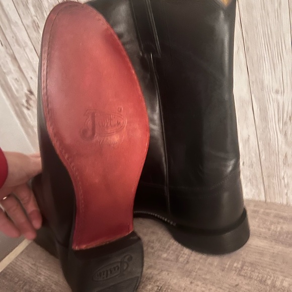 Justin Men’s Jackson Roper 10” Boots New Size 9.5 - Picture 5 of 5